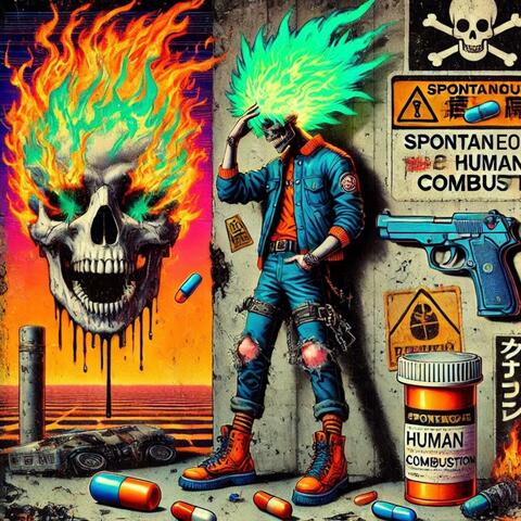 Spontaneous Human Combustion album art