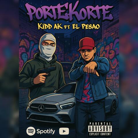 PorteKorte (feat. El Pesao) album art