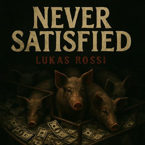 Never Satisfied album art
