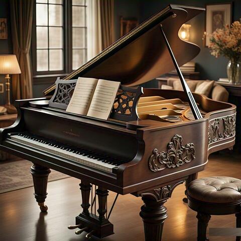 Relaxing Calming Music paino album art