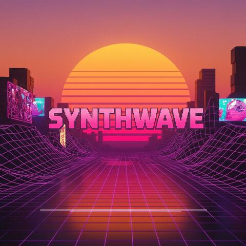 Synthwave album art