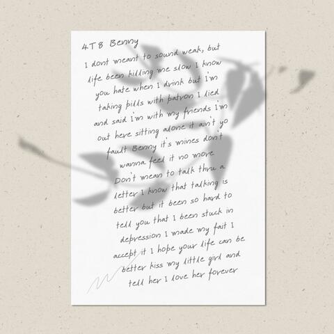Letter Goodbye album art