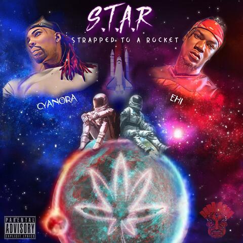 STRAPPED TO A ROCKET album art