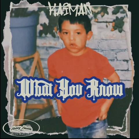 WHAT YOU KNOW album art