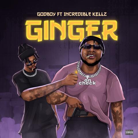 GINGER (feat. Incredible Kellz) album art