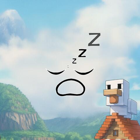 steve's lava chicken ~ lofi album art