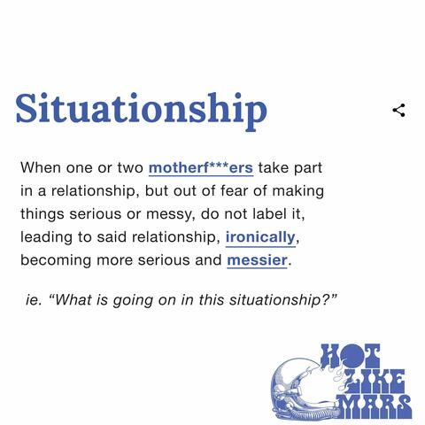 Situationship album art
