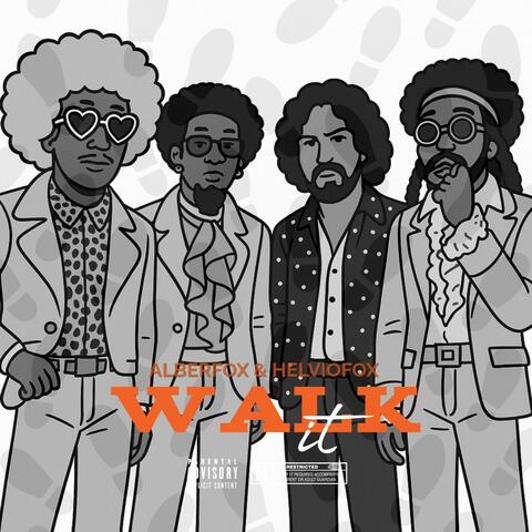 WALK IT (feat. DJ HELVIOFOX) album art
