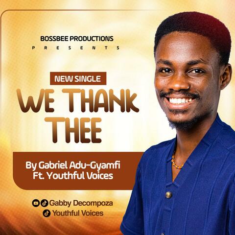 We thank thee album art