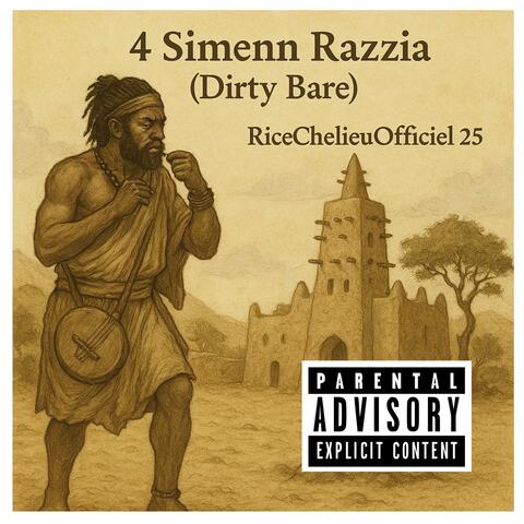 4 Simenn Razzia/Dirty Bare album art