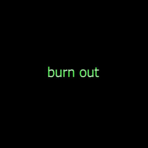 burn out album art