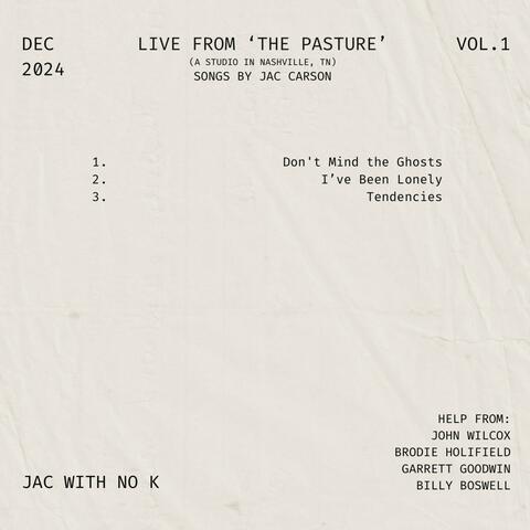 Live from The Pasture, Vol. 1 album art