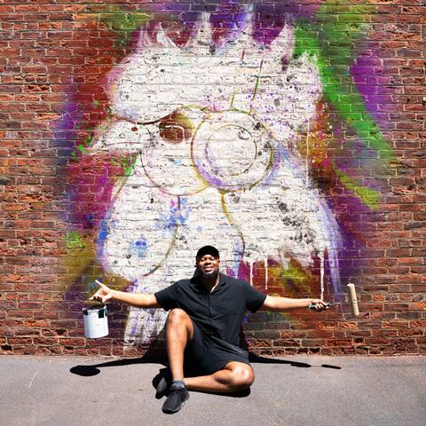 THROWING PAINT AT A WALL! album art