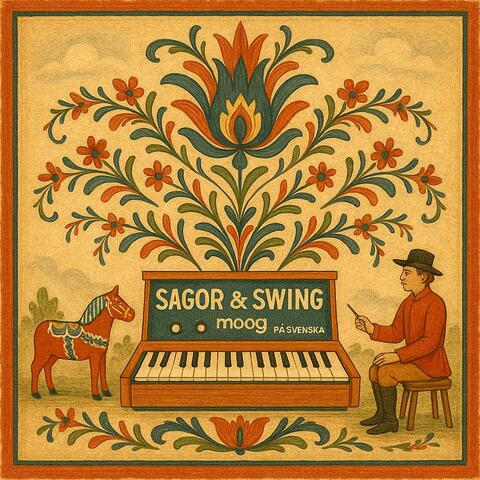 Moog på svenska album art