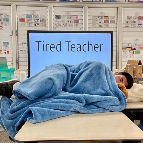 Tired Teacher EP album art