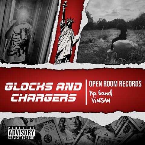 Glocks and Chargers (feat. ViNSAN & kaband) album art