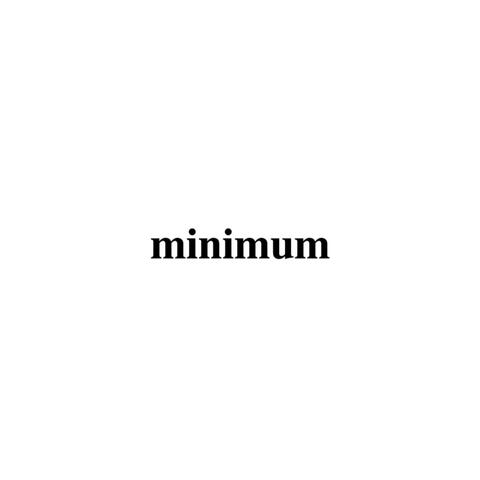 minimum album art