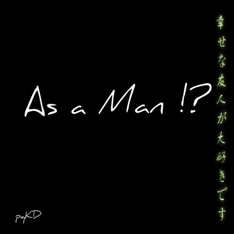 As a man !? album art