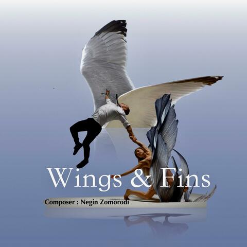 Wings and Fins (Piano & Spoken Word Album) album art
