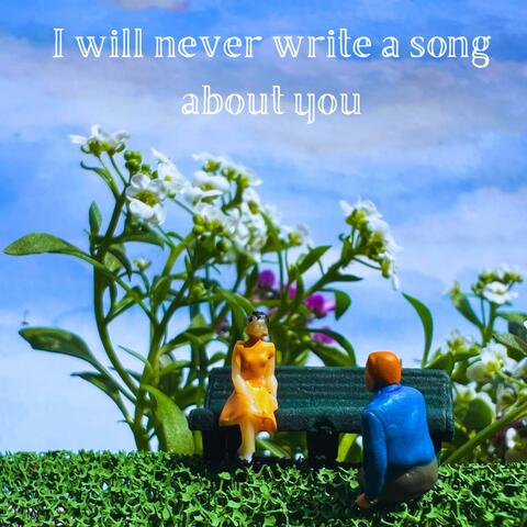 I will never write a song about you album art