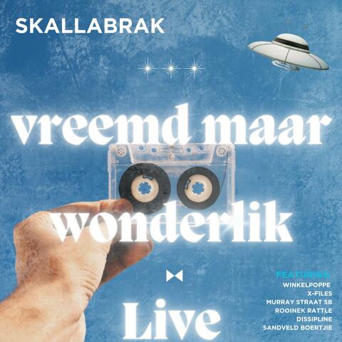 vreemd maar wonderlik LIVE album art