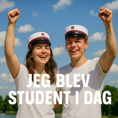 Jeg blev student i dag album art