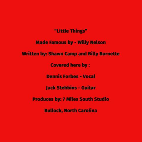Little Things album art