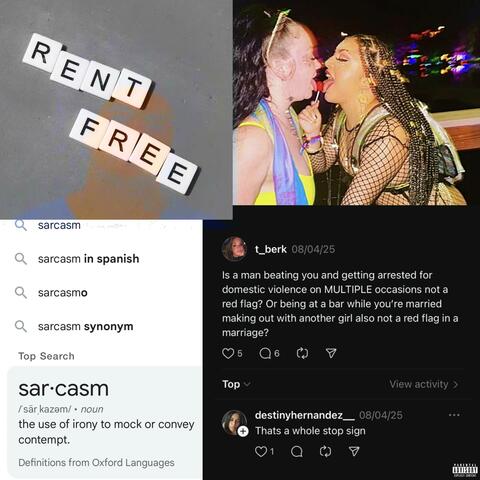 RENT FREE album art