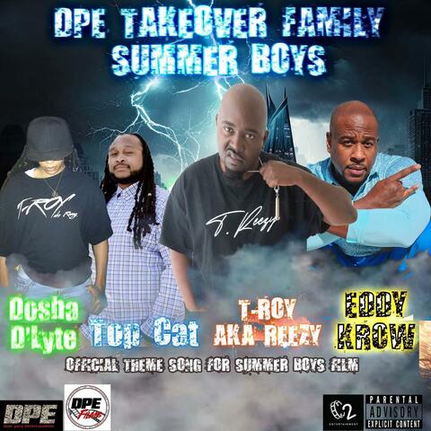 Summer Boys (feat. Top Cat, Eddy Krow & Dosha D'Lyte) album art