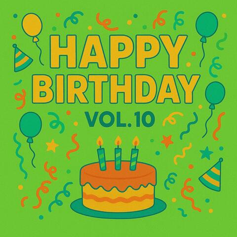 Happy Birthday Songs, vol. 10 album art