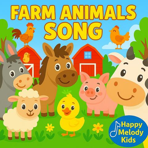 Farm animals song album art