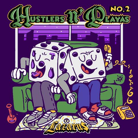 HUSTLERS AND PLAYAS 2 album art
