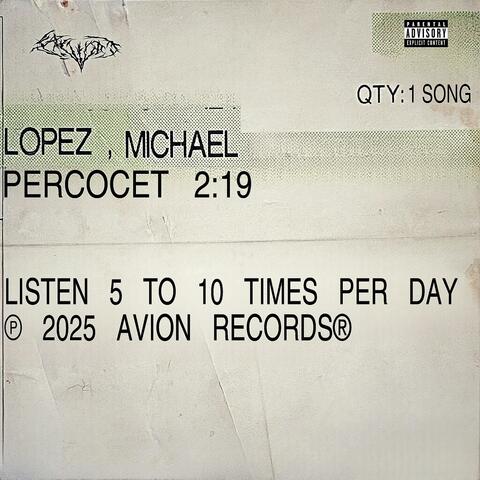 Percocet album art