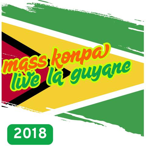 mass konpa " live la guyane 2018 " album art