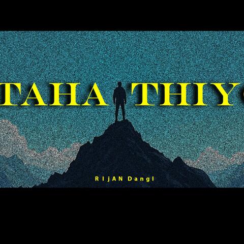 TAHA THIYO album art