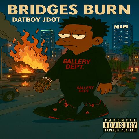 Bridges burn album art