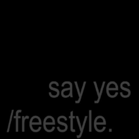 say yes freestyle (slowed) album art