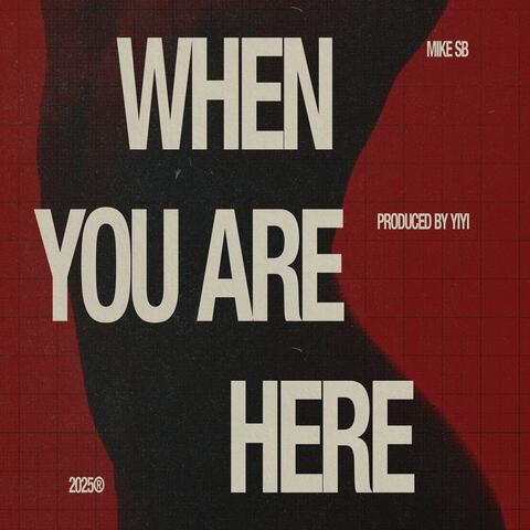 When You Are Here album art