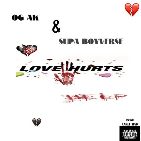 LOVE HURTS (feat. SUPA BOYVERSE) album art