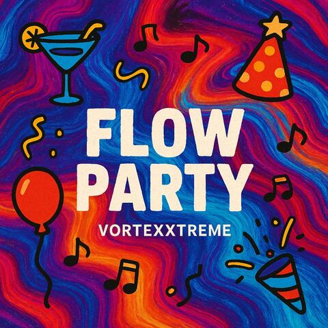 Flow party album art
