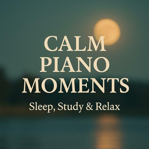 Calm Piano Moments – Sleep, Study & Relax album art