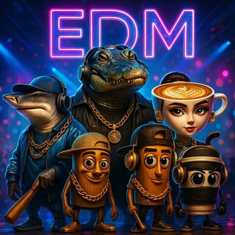 Italian Brainrot EDM album art