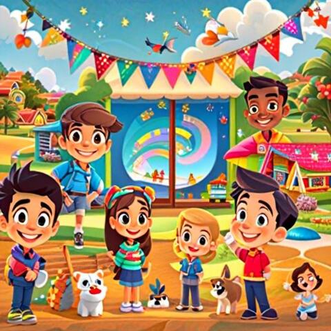 Children's songs | Kids songs | Holiday album art