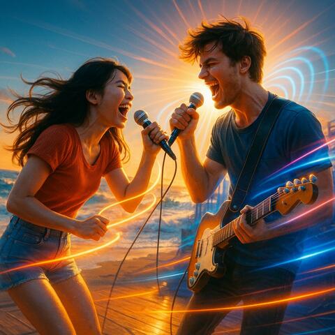 Echo Rush: Summer Voltage album art