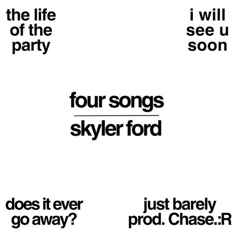 four songs album art