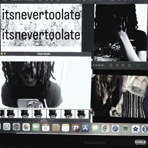 It's Never Too Late album art