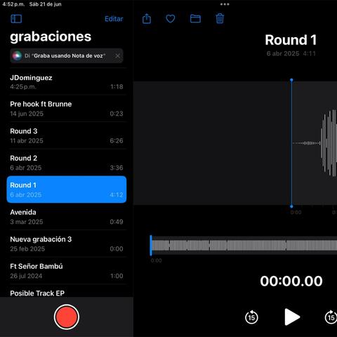 Round 1 vs One Million (Nota de Voz) album art