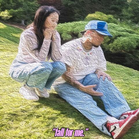 fall for me. (feat. Manda) album art