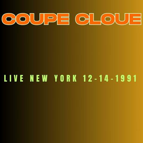 coupe cloue " Live new york 12-14 1991 " album art