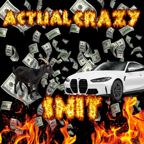 actual crazy shit (feat. ChefDih, throbmeharder & kanemilk) album art